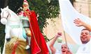 Religiões afro  fazem festa para  São Jorge no Baetão