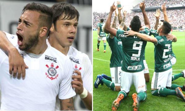 Cesar Grecco/Agência Palmeiras/Daniel Augusto/Agência Corinthians