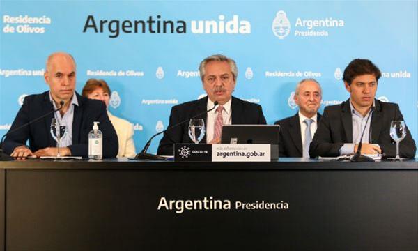 Fotos Públicas/Presidente Alberto Fernández anuncia prorrogação do isolamento físico
