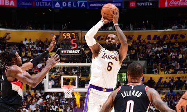 Reprodução/Twitter/Lakers