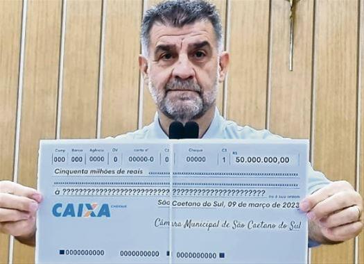 O vereador Edison Parra (Podemos) votou contra o empréstimo (Foto: Divulgação) 