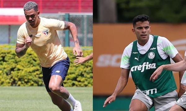 Cesar Greco/Palmeiras e Divulgação São Paulo