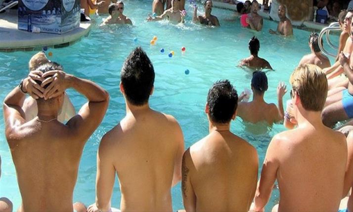 Hotel exclusivo para homens homossexuais promoverá pool parties em maio e agosto