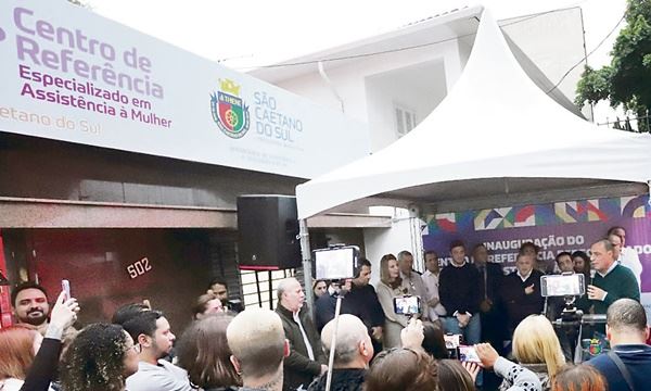 Cream terá viatura da Patrulha Maria da Penha e cursos profissionalizantes à disposição das mulheres FOTO: Claudinei Plaza/DGABC Diário do Grande ABC - Notícias e informações do Grande ABC: Santo André, São Bernardo, São Caetano, Diadema, Mauá, Ribeirão Pires e Rio Grande da Serra