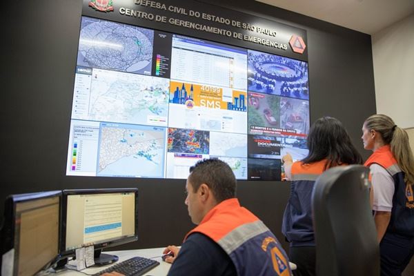 Divulgação/Defesa Civil/Governo do Estado de SP Diário do Grande ABC - Notícias e informações do Grande ABC: Santo André, São Bernardo, São Caetano, Diadema, Mauá, Ribeirão Pires e Rio Grande da Serra
