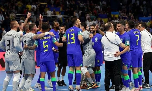 FOTO: Reprodução/@cbf_futsal Diário do Grande ABC - Notícias e informações do Grande ABC: Santo André, São Bernardo, São Caetano, Diadema, Mauá, Ribeirão Pires e Rio Grande da Serra