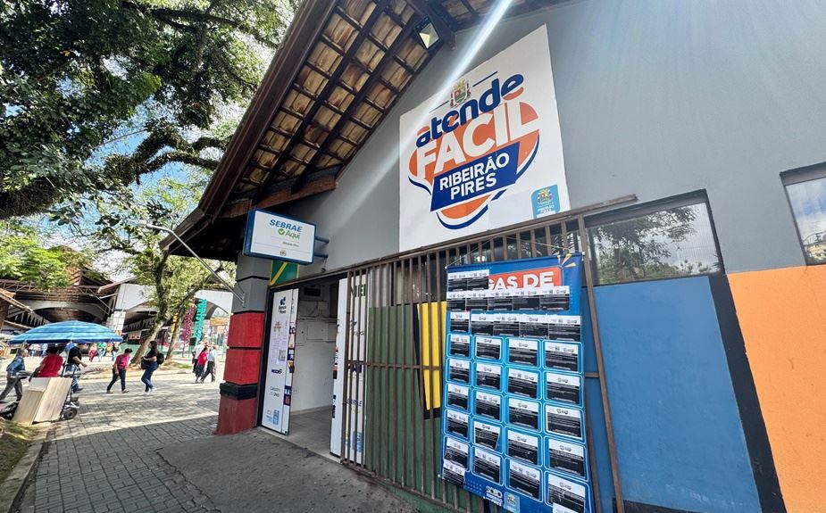Posto do Atende Fácil de Ribeirão Pires (FOTO: Divulgação) Diário do Grande ABC - Notícias e informações do Grande ABC: Santo André, São Bernardo, São Caetano, Diadema, Mauá, Ribeirão Pires e Rio Grande da Serra