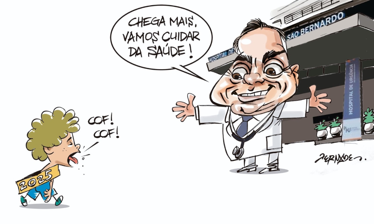 Ilustração: Fernandes Diário do Grande ABC - Notícias e informações do Grande ABC: Santo André, São Bernardo, São Caetano, Diadema, Mauá, Ribeirão Pires e Rio Grande da Serra