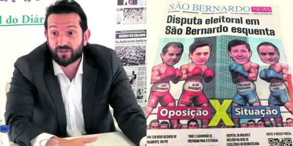 Glauco leva ao MP suposto abuso da máquina pública por parte da gestão Orlando Morando (FOTO: Evaldo Novelini/DGABC) Diário do Grande ABC - Notícias e informações do Grande ABC: Santo André, São Bernardo, São Caetano, Diadema, Mauá, Ribeirão Pires e Rio Grande da Serra