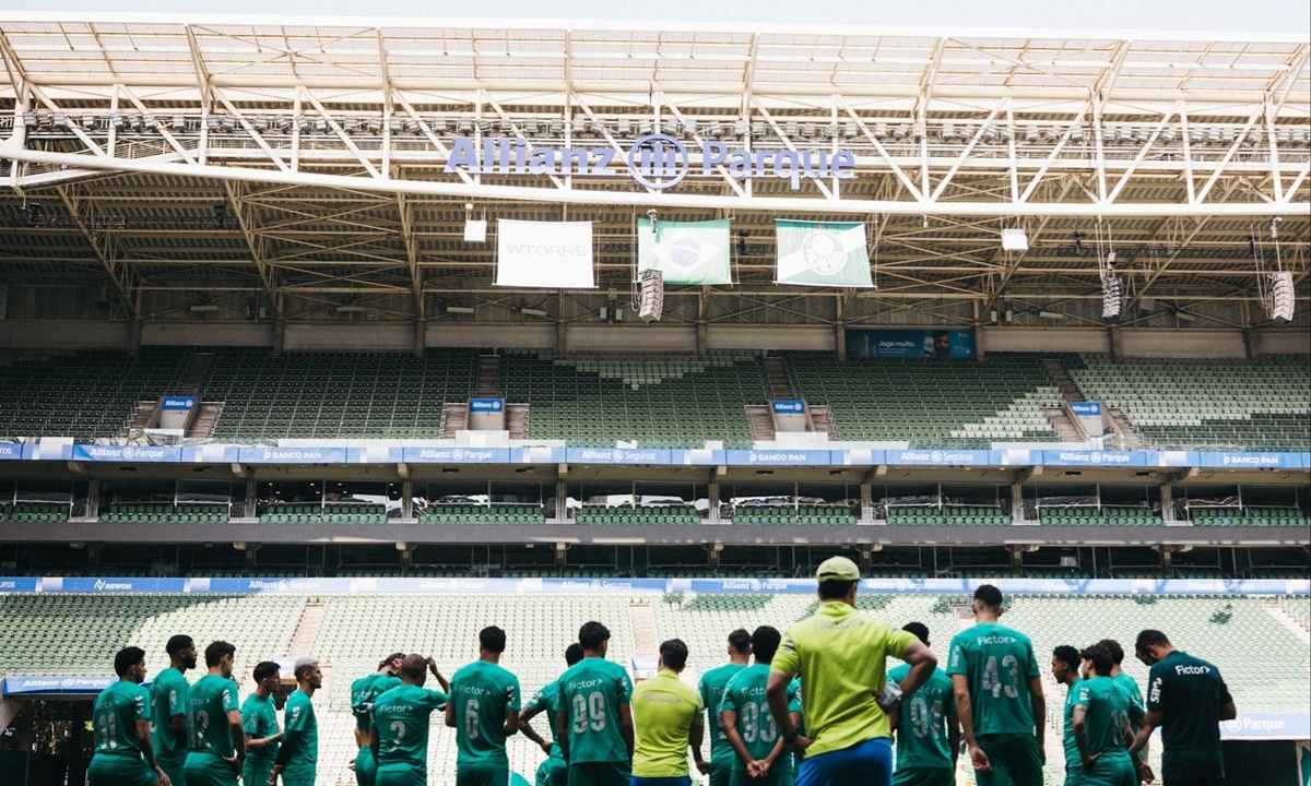 FOTO: Reprodução/X/Palmeiras Diário do Grande ABC - Notícias e informações do Grande ABC: Santo André, São Bernardo, São Caetano, Diadema, Mauá, Ribeirão Pires e Rio Grande da Serra