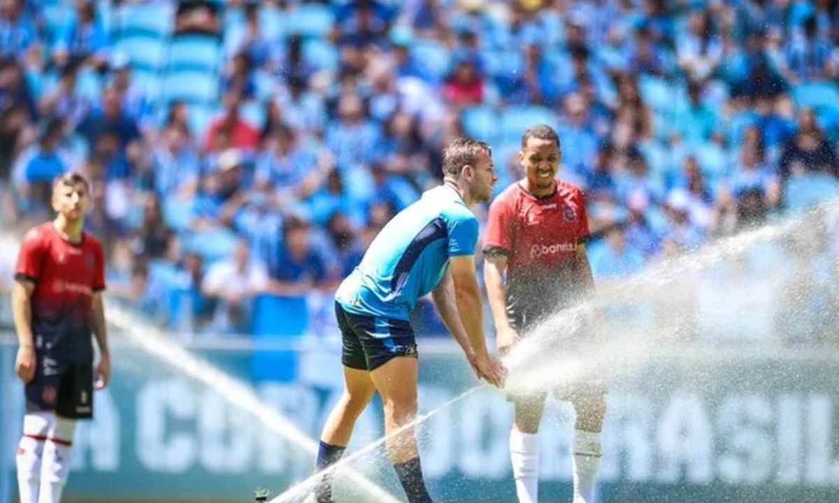 FOTO: Lucas Uebel/Gremio FBPA Diário do Grande ABC - Notícias e informações do Grande ABC: Santo André, São Bernardo, São Caetano, Diadema, Mauá, Ribeirão Pires e Rio Grande da Serra