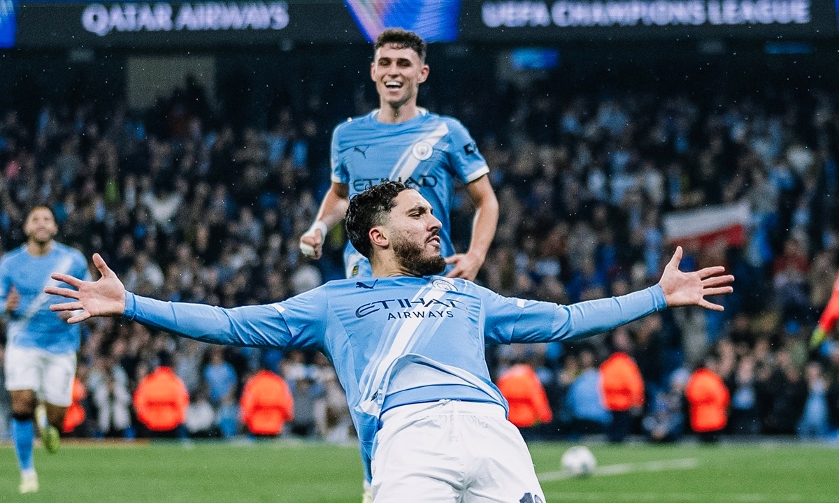 FOTO: Reprodução/X/Manchester City Diário do Grande ABC - Notícias e informações do Grande ABC: Santo André, São Bernardo, São Caetano, Diadema, Mauá, Ribeirão Pires e Rio Grande da Serra