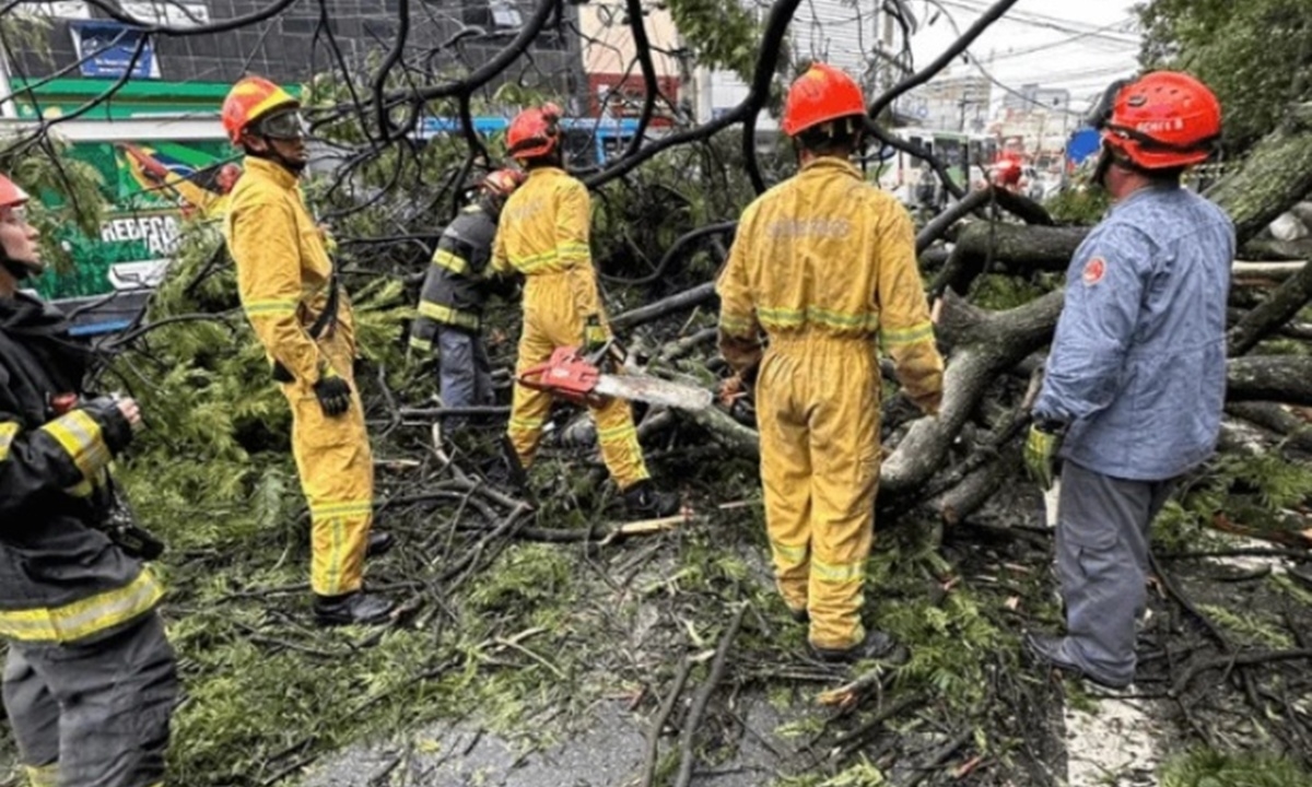 FOTO: Divulgação/Defesa Civil Diário do Grande ABC - Notícias e informações do Grande ABC: Santo André, São Bernardo, São Caetano, Diadema, Mauá, Ribeirão Pires e Rio Grande da Serra