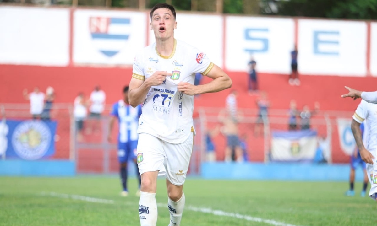Vinícius Spaniol fechou o placar e garantiu a vitória (FOTO: 2GTFOTOS) Diário do Grande ABC - Notícias e informações do Grande ABC: Santo André, São Bernardo, São Caetano, Diadema, Mauá, Ribeirão Pires e Rio Grande da Serra