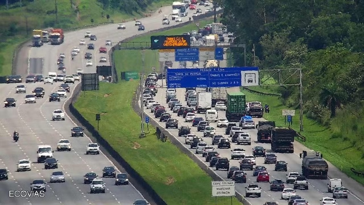 FOTO: Reprodução/Ecovias Diário do Grande ABC - Notícias e informações do Grande ABC: Santo André, São Bernardo, São Caetano, Diadema, Mauá, Ribeirão Pires e Rio Grande da Serra