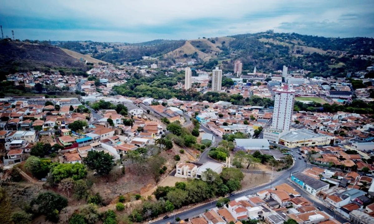 Vista aérea de Pedreira (SP) (FOTO: Divulgação) Diário do Grande ABC - Notícias e informações do Grande ABC: Santo André, São Bernardo, São Caetano, Diadema, Mauá, Ribeirão Pires e Rio Grande da Serra