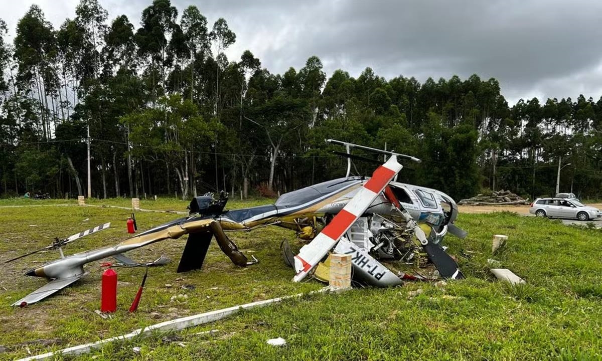 FOTO: Divulgação/Corpo de Bombeiros-SC Diário do Grande ABC - Notícias e informações do Grande ABC: Santo André, São Bernardo, São Caetano, Diadema, Mauá, Ribeirão Pires e Rio Grande da Serra