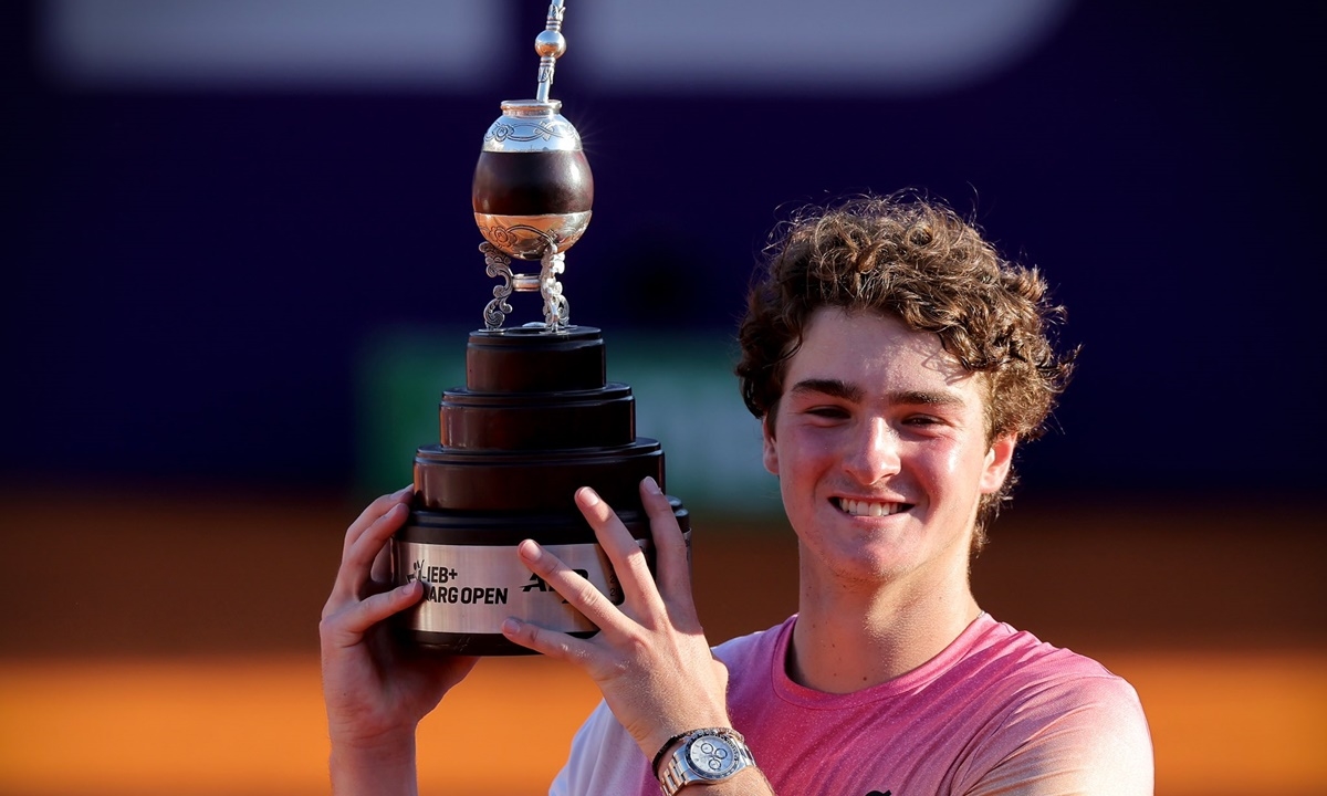 Reprodução/X Argentina Open Diário do Grande ABC - Notícias e informações do Grande ABC: Santo André, São Bernardo, São Caetano, Diadema, Mauá, Ribeirão Pires e Rio Grande da Serra