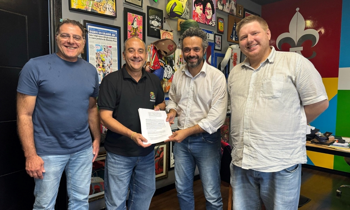 Acordo foi selado na últiam semana por autoridades da cidade e representantes do IFSP (FOTO: Divulgação) Diário do Grande ABC - Notícias e informações do Grande ABC: Santo André, São Bernardo, São Caetano, Diadema, Mauá, Ribeirão Pires e Rio Grande da Serra