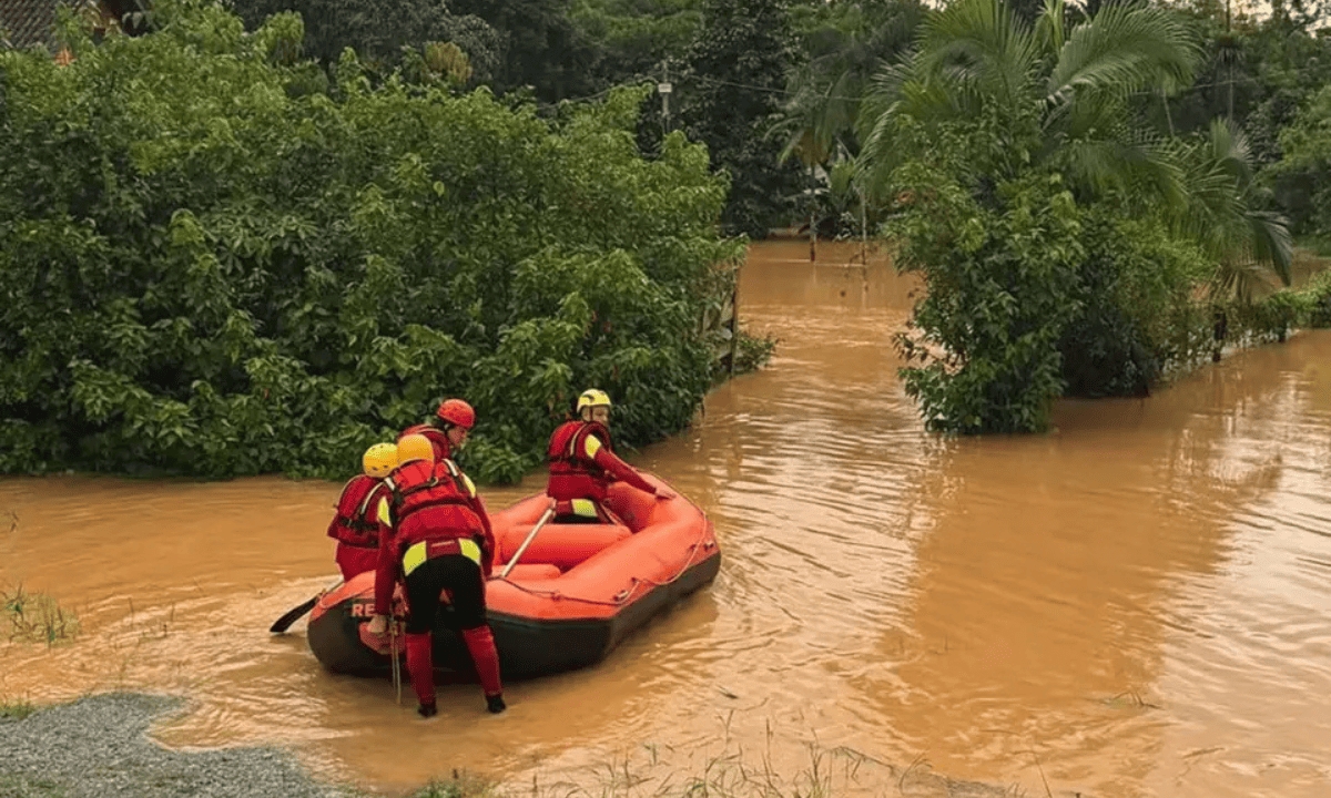FOTO: Defesa Civil/Paraná Diário do Grande ABC - Notícias e informações do Grande ABC: Santo André, São Bernardo, São Caetano, Diadema, Mauá, Ribeirão Pires e Rio Grande da Serra