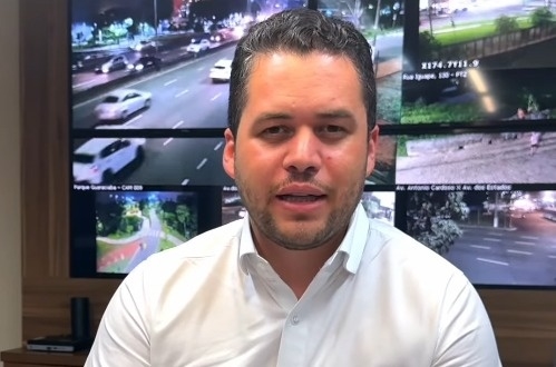 Prefeito gravou vídeo Reprodução/Redes Sociais Diário do Grande ABC - Notícias e informações do Grande ABC: Santo André, São Bernardo, São Caetano, Diadema, Mauá, Ribeirão Pires e Rio Grande da Serra