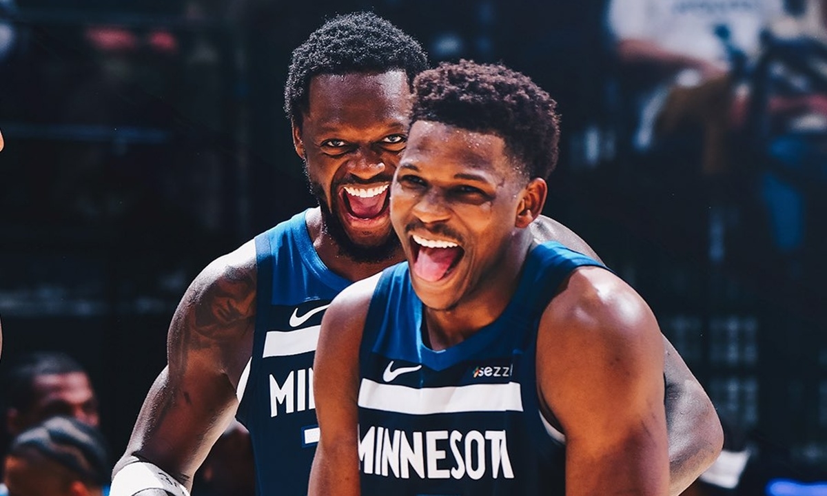 FOTO: Reprodução/X/Timberwolves Diário do Grande ABC - Notícias e informações do Grande ABC: Santo André, São Bernardo, São Caetano, Diadema, Mauá, Ribeirão Pires e Rio Grande da Serra