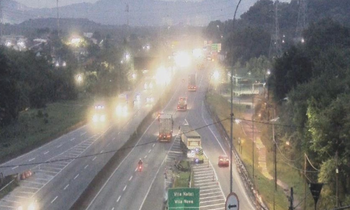 FOTO: Reprodução/Ecovias Diário do Grande ABC - Notícias e informações do Grande ABC: Santo André, São Bernardo, São Caetano, Diadema, Mauá, Ribeirão Pires e Rio Grande da Serra