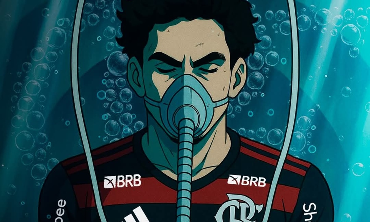 FOTO: Reprodução/Facebook (Clube de Regatas do Flamengo) Diário do Grande ABC - Notícias e informações do Grande ABC: Santo André, São Bernardo, São Caetano, Diadema, Mauá, Ribeirão Pires e Rio Grande da Serra