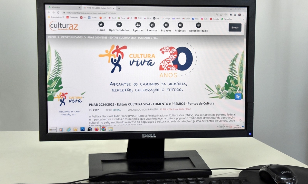 FOTO: Helber Aggio/PMSA Diário do Grande ABC - Notícias e informações do Grande ABC: Santo André, São Bernardo, São Caetano, Diadema, Mauá, Ribeirão Pires e Rio Grande da Serra