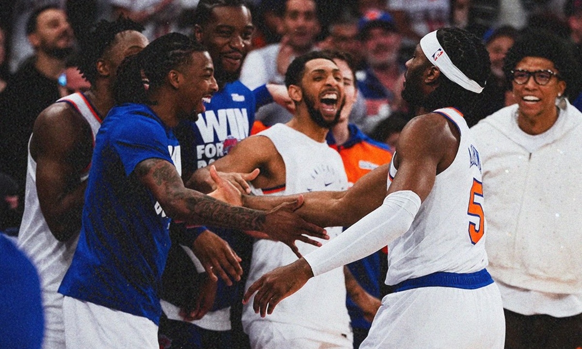 FOTO: Reprodução/X/NY Knicks Diário do Grande ABC - Notícias e informações do Grande ABC: Santo André, São Bernardo, São Caetano, Diadema, Mauá, Ribeirão Pires e Rio Grande da Serra