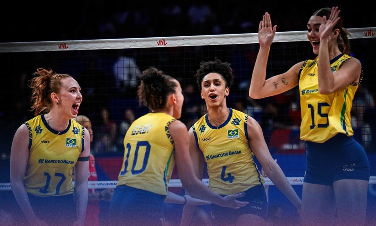 FOTO: Reprodução/X/Vôlei Brasil Diário do Grande ABC - Notícias e informações do Grande ABC: Santo André, São Bernardo, São Caetano, Diadema, Mauá, Ribeirão Pires e Rio Grande da Serra