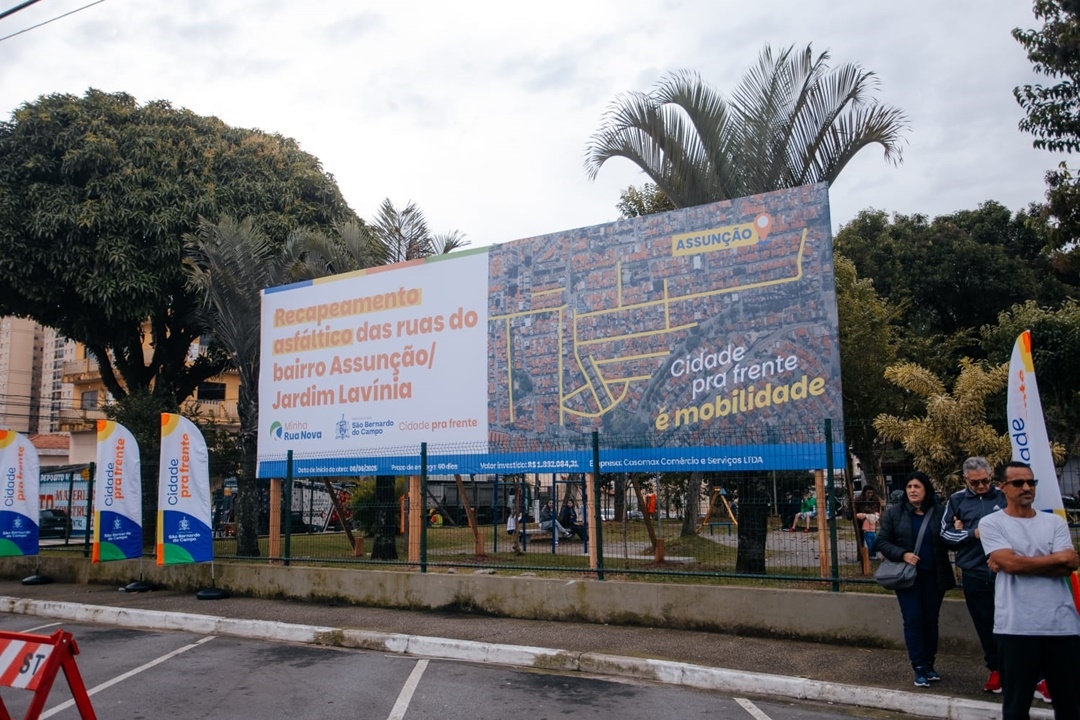 FOTO: Brenner Oliveira/Prefeitura de São Bernardo Diário do Grande ABC - Notícias e informações do Grande ABC: Santo André, São Bernardo, São Caetano, Diadema, Mauá, Ribeirão Pires e Rio Grande da Serra