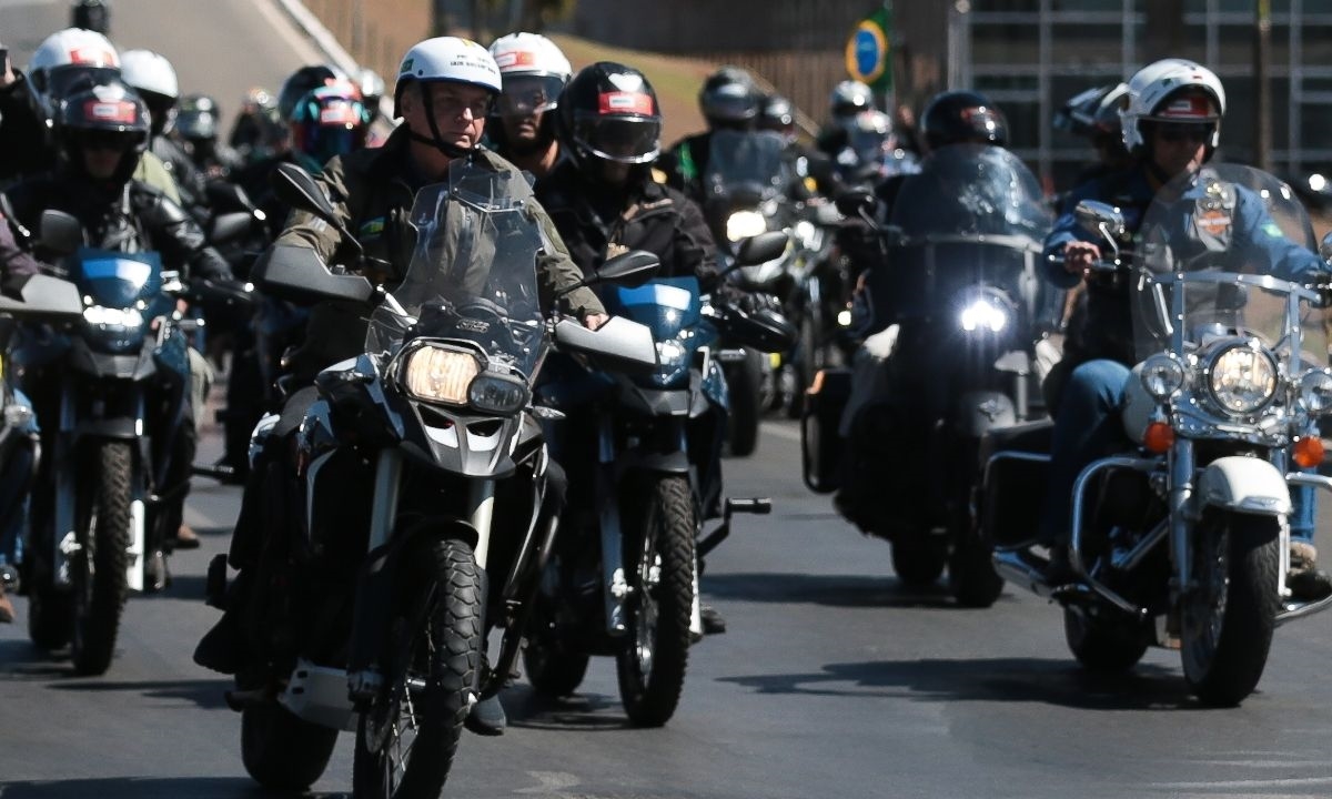 FOTO: Marcello Casal Jr/Agência Brasil/Motociata em Brasília realizada em 2021 Diário do Grande ABC - Notícias e informações do Grande ABC: Santo André, São Bernardo, São Caetano, Diadema, Mauá, Ribeirão Pires e Rio Grande da Serra