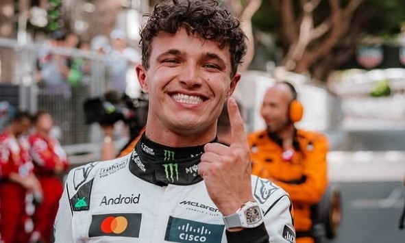 FOTO: Reprodução Instagram Lando Norris Diário do Grande ABC - Notícias e informações do Grande ABC: Santo André, São Bernardo, São Caetano, Diadema, Mauá, Ribeirão Pires e Rio Grande da Serra