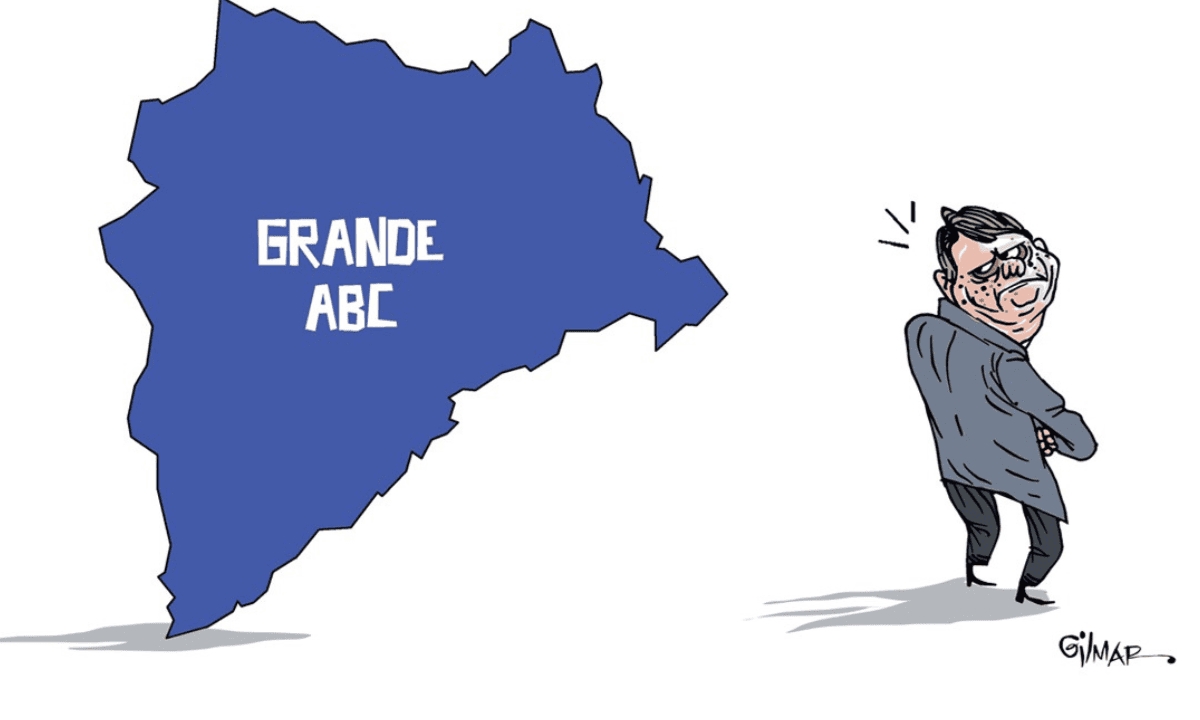 Ilustração: Gilmar Diário do Grande ABC - Notícias e informações do Grande ABC: Santo André, São Bernardo, São Caetano, Diadema, Mauá, Ribeirão Pires e Rio Grande da Serra