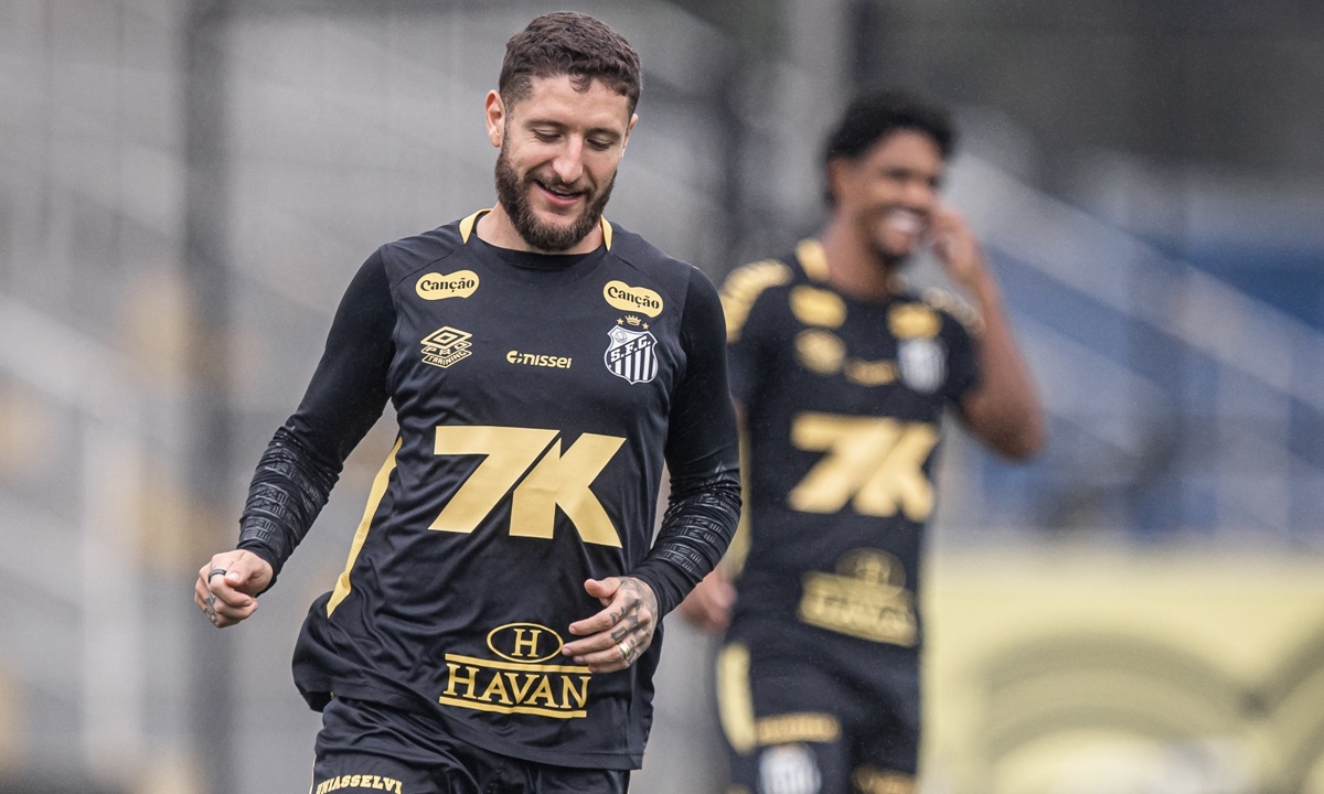 FOTO: Raul Baretta/ Santos FC Diário do Grande ABC - Notícias e informações do Grande ABC: Santo André, São Bernardo, São Caetano, Diadema, Mauá, Ribeirão Pires e Rio Grande da Serra