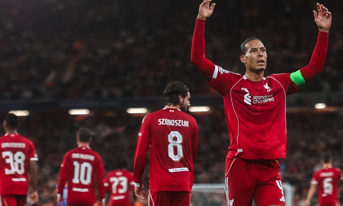 FOTO: Reprodução/X/Liverpool FC Diário do Grande ABC - Notícias e informações do Grande ABC: Santo André, São Bernardo, São Caetano, Diadema, Mauá, Ribeirão Pires e Rio Grande da Serra