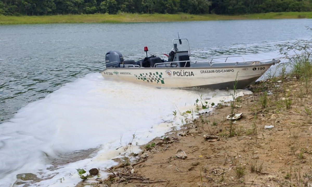 Divulgação/PM Ambiental Diário do Grande ABC - Notícias e informações do Grande ABC: Santo André, São Bernardo, São Caetano, Diadema, Mauá, Ribeirão Pires e Rio Grande da Serra
