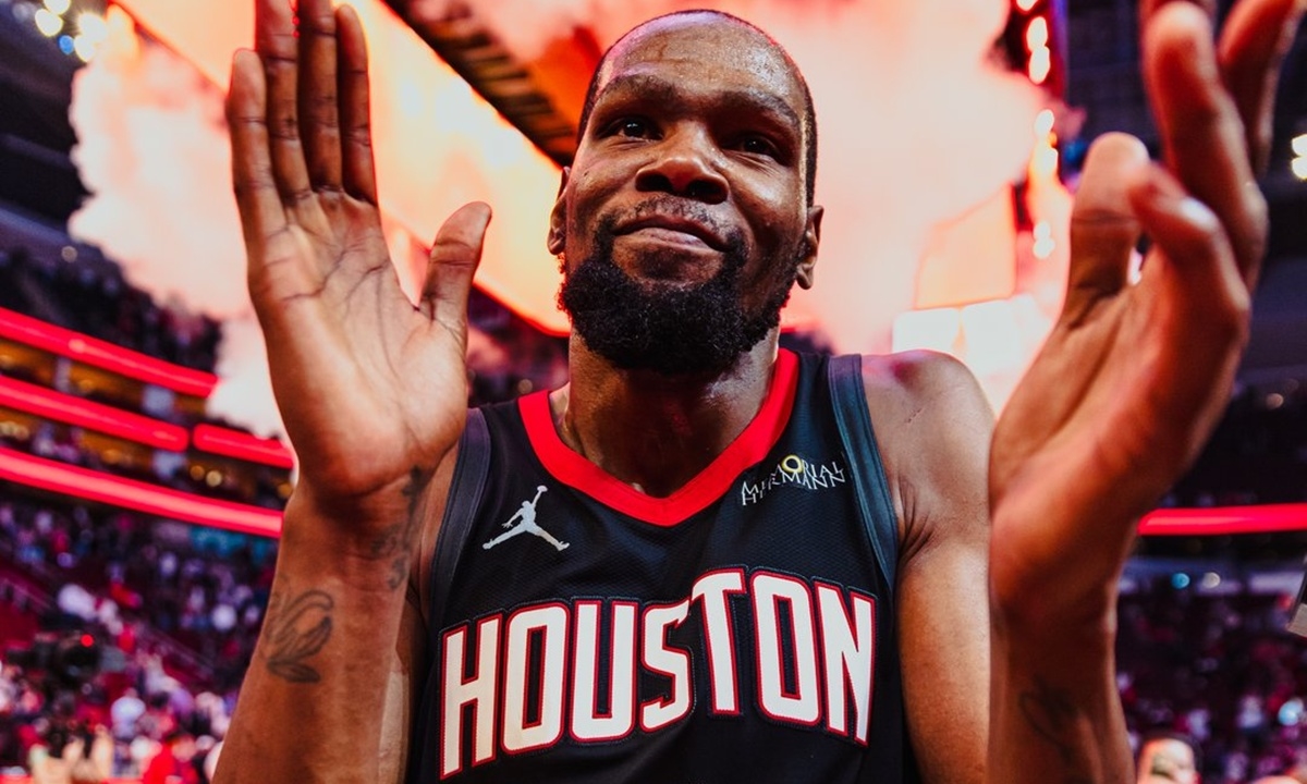 FOTO: Reprodução/X/Houston Rockets Diário do Grande ABC - Notícias e informações do Grande ABC: Santo André, São Bernardo, São Caetano, Diadema, Mauá, Ribeirão Pires e Rio Grande da Serra