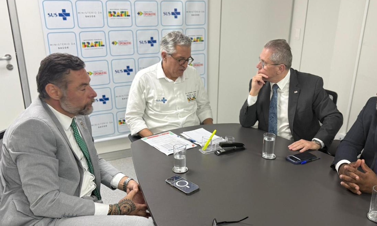 Fernando Marangoni, Alexandre Padilha e Jean Gorinchteyn (FOTO: Divulgação) Diário do Grande ABC - Notícias e informações do Grande ABC: Santo André, São Bernardo, São Caetano, Diadema, Mauá, Ribeirão Pires e Rio Grande da Serra