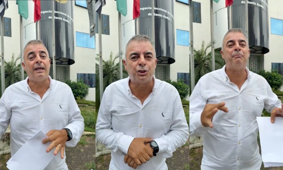 FOTO: Reprodução Redes Sociais Diário do Grande ABC - Notícias e informações do Grande ABC: Santo André, São Bernardo, São Caetano, Diadema, Mauá, Ribeirão Pires e Rio Grande da Serra