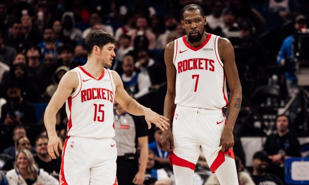 FOTO: Reprodução/X/@HoustonRockets Diário do Grande ABC - Notícias e informações do Grande ABC: Santo André, São Bernardo, São Caetano, Diadema, Mauá, Ribeirão Pires e Rio Grande da Serra