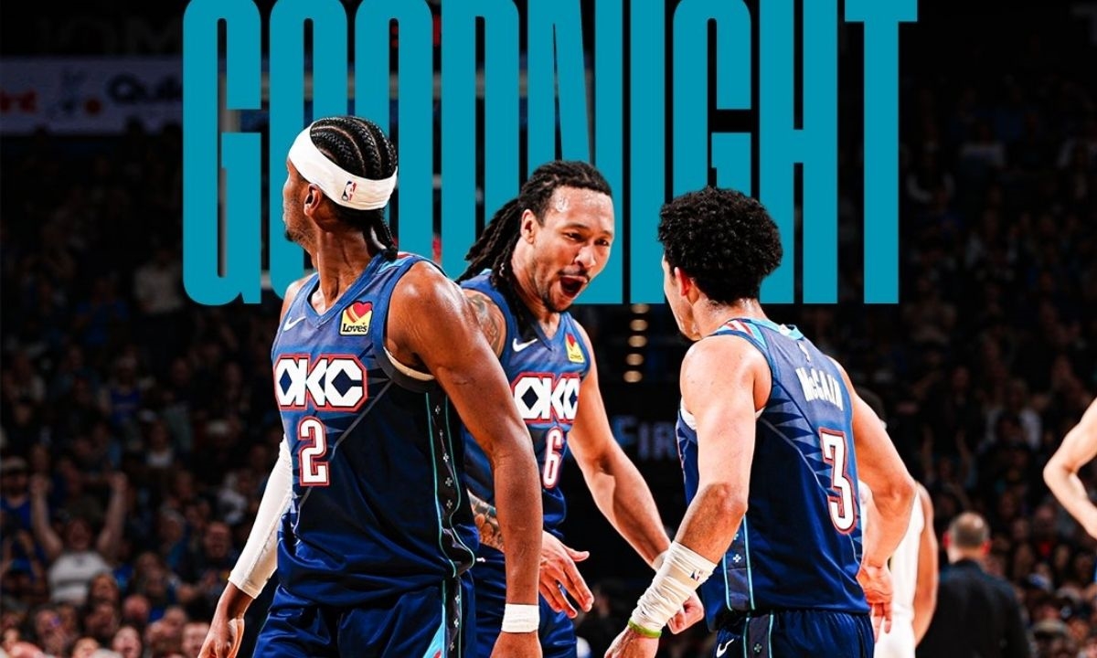 FOTO: Reprodução/X/@OKCThunder Diário do Grande ABC - Notícias e informações do Grande ABC: Santo André, São Bernardo, São Caetano, Diadema, Mauá, Ribeirão Pires e Rio Grande da Serra