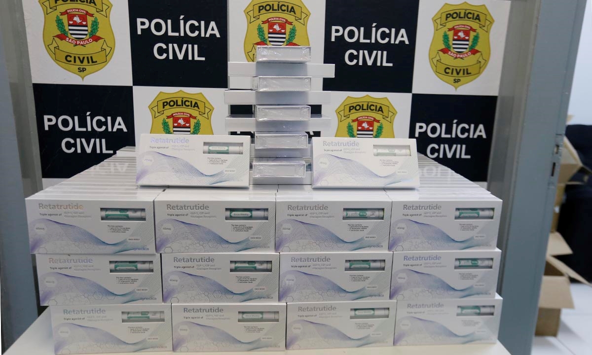 Polícia Civil de Santo André prende acusado de vender 'Mounjaro do Paraguai'
