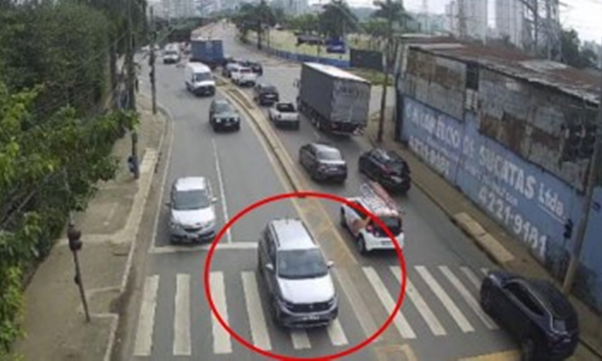 Veículo usado no crime (FOTO: Divulgação/PMSCS) Diário do Grande ABC - Notícias e informações do Grande ABC: Santo André, São Bernardo, São Caetano, Diadema, Mauá, Ribeirão Pires e Rio Grande da Serra