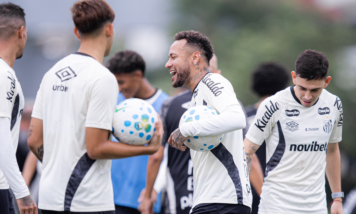 Neymar retorna ao time do Santos (FOTO: Raul Baretta/Santos FC) Diário do Grande ABC - Notícias e informações do Grande ABC: Santo André, São Bernardo, São Caetano, Diadema, Mauá, Ribeirão Pires e Rio Grande da Serra