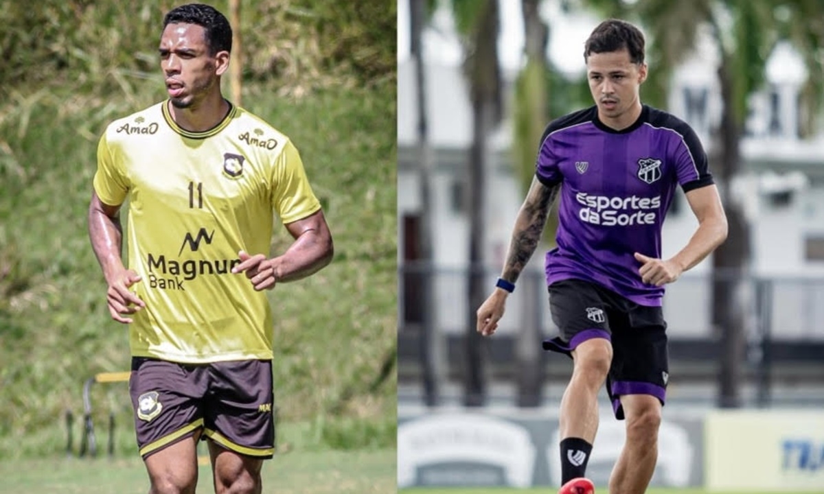 FOTO: Janes Carvalho/São Bernardo FC e Gabriel Silca/Ceará SC Diário do Grande ABC - Notícias e informações do Grande ABC: Santo André, São Bernardo, São Caetano, Diadema, Mauá, Ribeirão Pires e Rio Grande da Serra