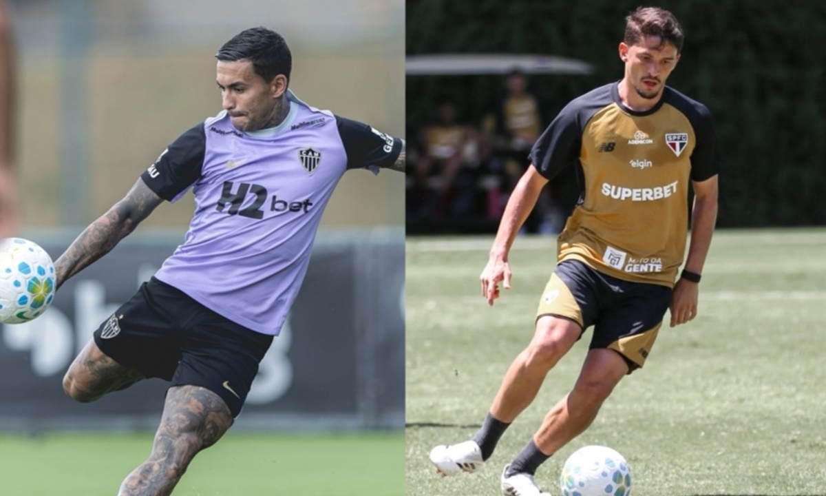 FOTO: Divulgação/Atlético-MG e Anuar Sayed/São Paulo FC Diário do Grande ABC - Notícias e informações do Grande ABC: Santo André, São Bernardo, São Caetano, Diadema, Mauá, Ribeirão Pires e Rio Grande da Serra