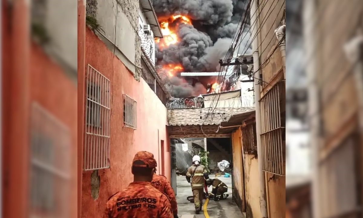 FOTO: Divulgação/Corpo de Bombeiros do Estado do Rio de Janeiro Diário do Grande ABC - Notícias e informações do Grande ABC: Santo André, São Bernardo, São Caetano, Diadema, Mauá, Ribeirão Pires e Rio Grande da Serra