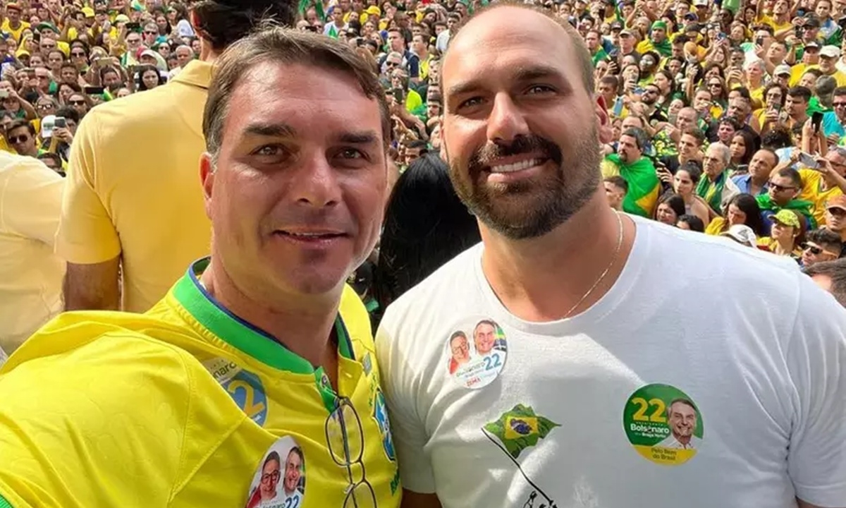 FOTO: Reprodução/Instagram/Flávio Bolsonaro Diário do Grande ABC - Notícias e informações do Grande ABC: Santo André, São Bernardo, São Caetano, Diadema, Mauá, Ribeirão Pires e Rio Grande da Serra